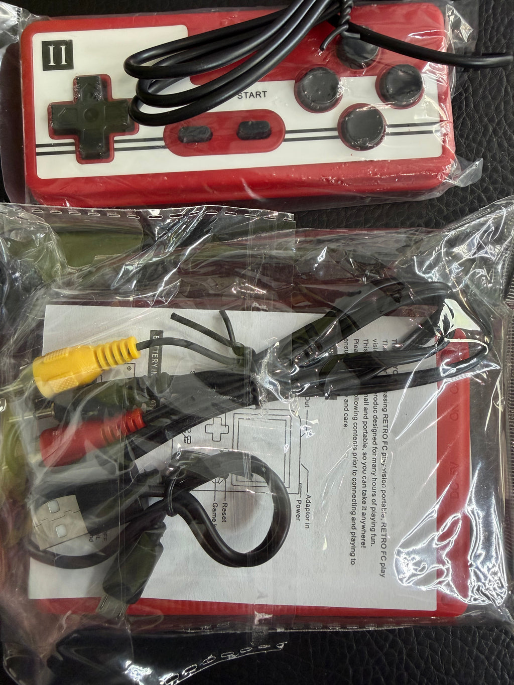 Retro Handheld Game Console with 2-Player Controller